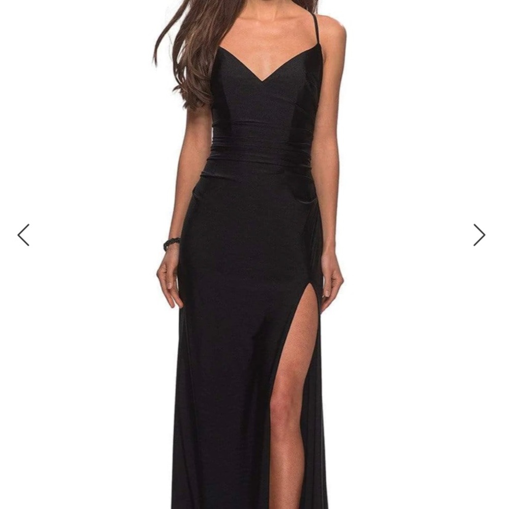 Couture Candy Black Evening Gown